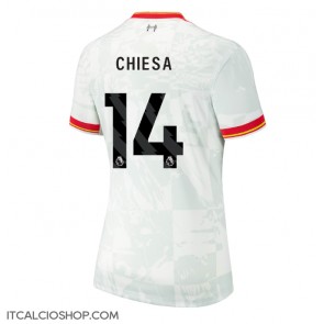 Liverpool Federico Chiesa #14 Terza Maglia Femmina 2024-25 Manica Corta